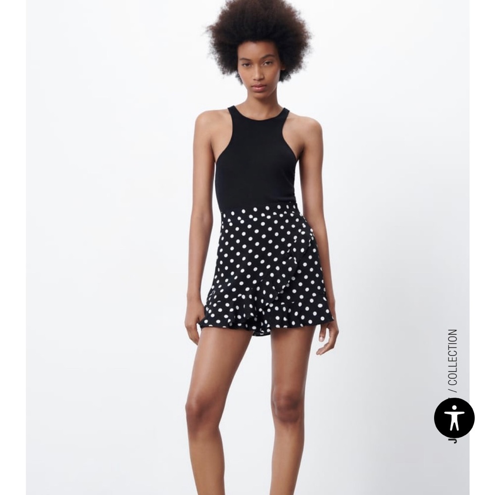 Zara Polka Dog Skort